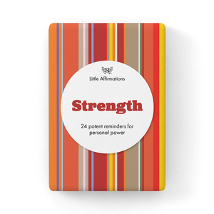 ALAST002 - Strength - 24 affirmations cards + stand