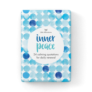 DIP - Inner Peace - 24 affirmation cards + stand