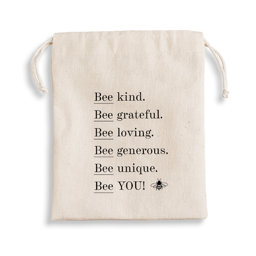 Bee Diary Drawstring Bag 2025