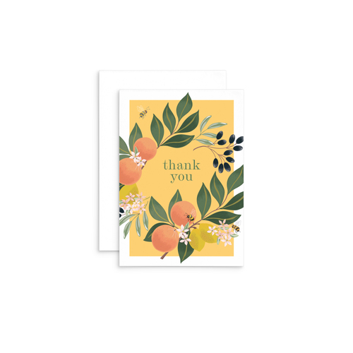 TB06 - Thank you - Bee Mini Card